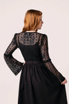 Black Lace Rhianne Top by Hell Bunny
