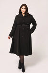 Ingrid Coat in Black by Hell Bunny