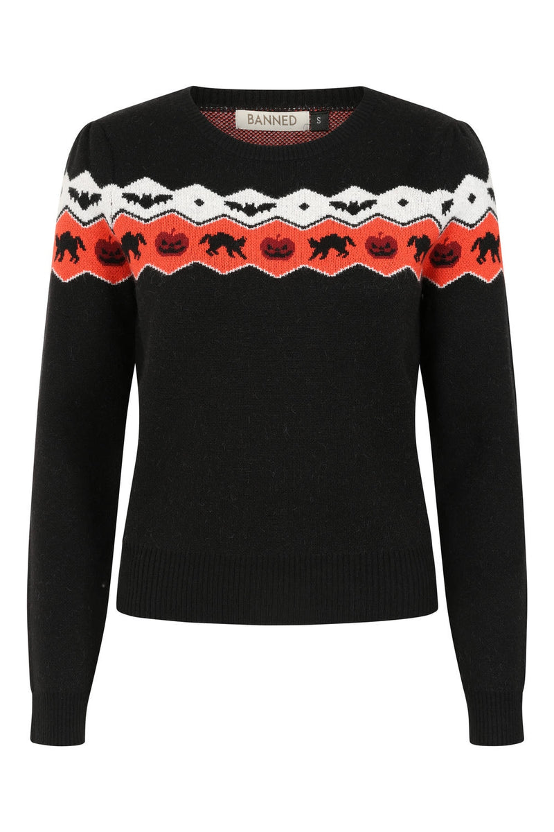 Cindy Halloween Sweater by Banned