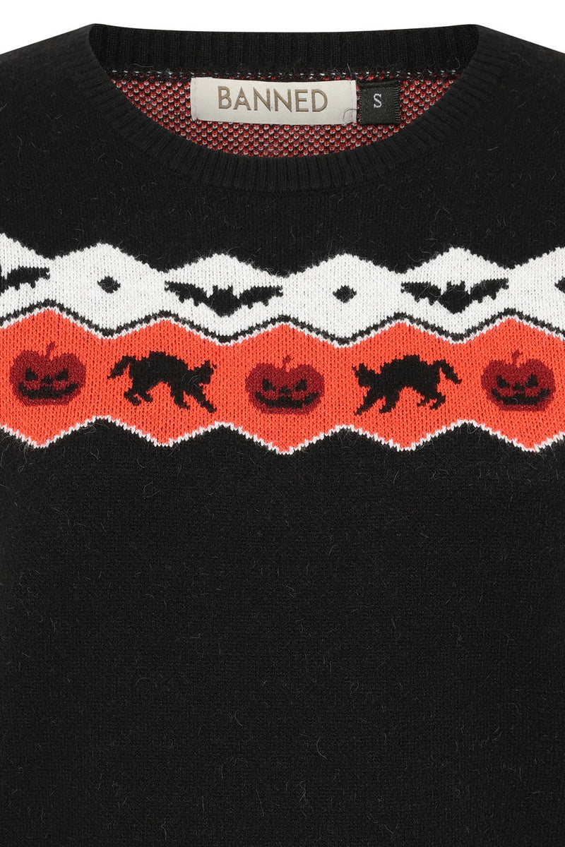 Cindy Halloween Sweater by Banned