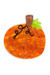 Midnight Magic Pumpkin Mini Brooch by Erstwilder