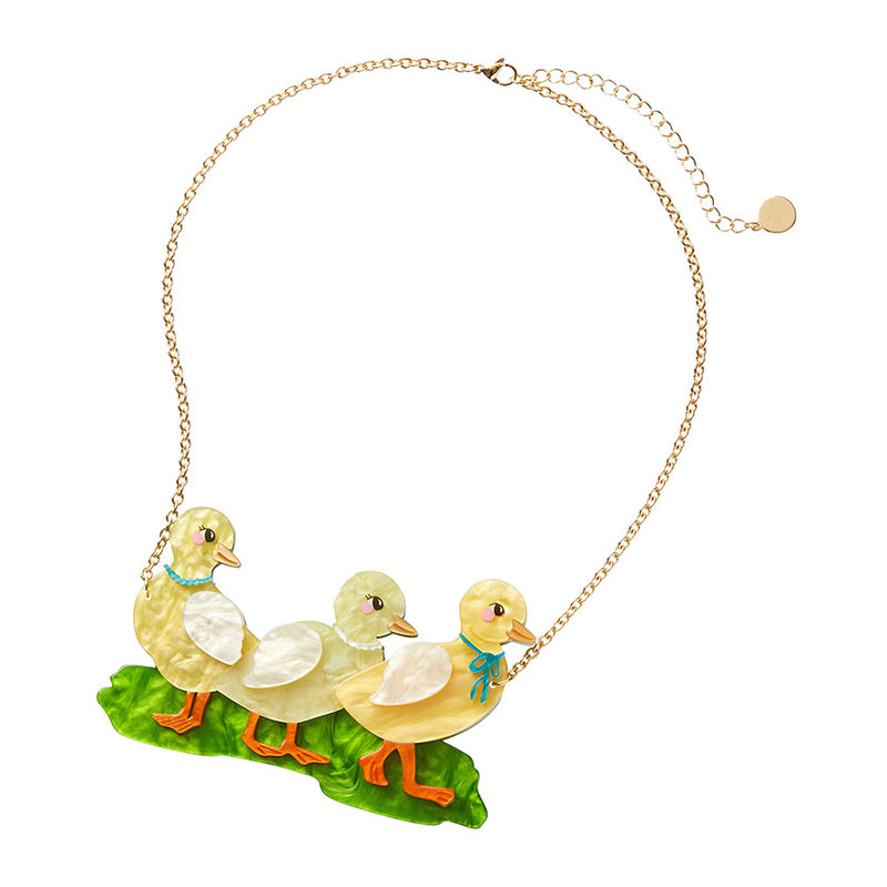 A Brood of Ducklings Necklace by Erstwilder