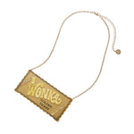 Golden Ticket Necklace by Erstwilder