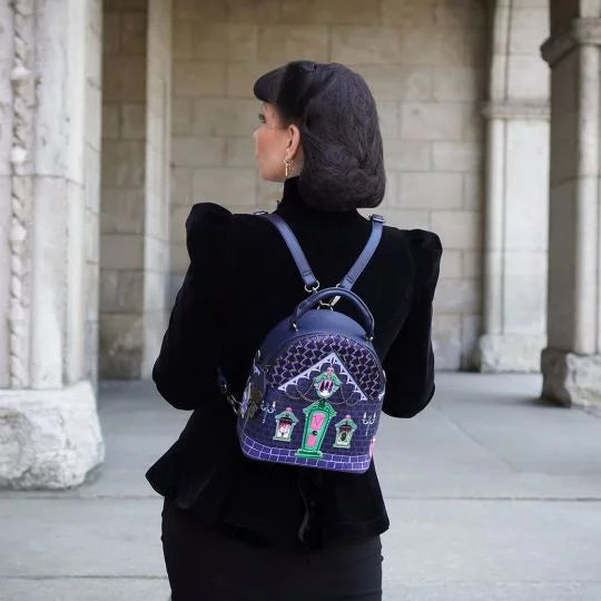 Cat Dracula's Haunted House Mini Nova Backpack by Vendula London