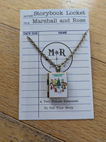 A Charlie Brown Christmas Book Locket Necklace by Marshall and Rose