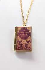 A Christmas Carol Book Locket Necklace by Marshall and Rose