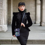 Cat Dracula's Phone Pouch Bag by Vendula London