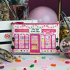 The Old Sweet Shop Pouch Bag by Vendula London