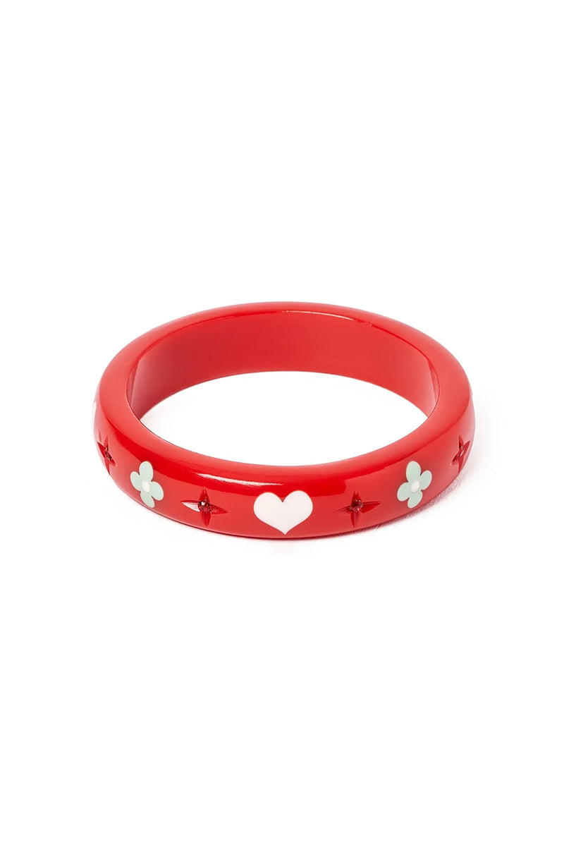 All My Love Midi Bangle Bracelet by Splendette