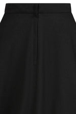 Baxter High Waisted Full Skirt in Black by Banned