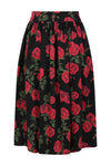 Roses Pleated Skirt by Banned