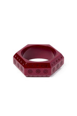 Wide Crush Bangle Bracelet by Splendette