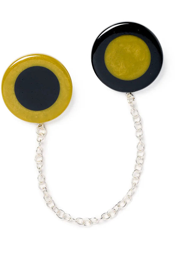 Midas Double Brooch by Splendette