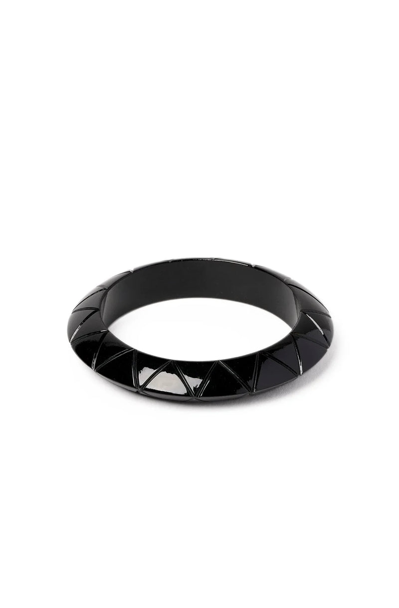 Midi Obscura Bangle Bracelet by Splendette
