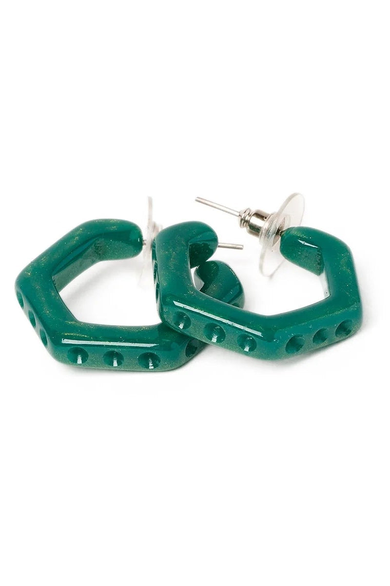 Jadeite Earrings by Splendette