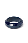 Wide Nocturne Bangle Bracelet by Splendette