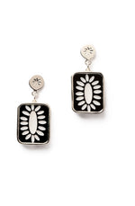 Rebel Black Earrings by Splendette