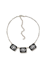 Rebel Black Necklace by Splendette