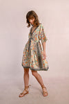 Floral Silky Caftan Dress by Molly Bracken