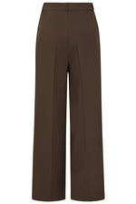 Brown Hazel Wide Pants by Banned