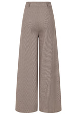 Brown Tweed Eliza Pants by Banned