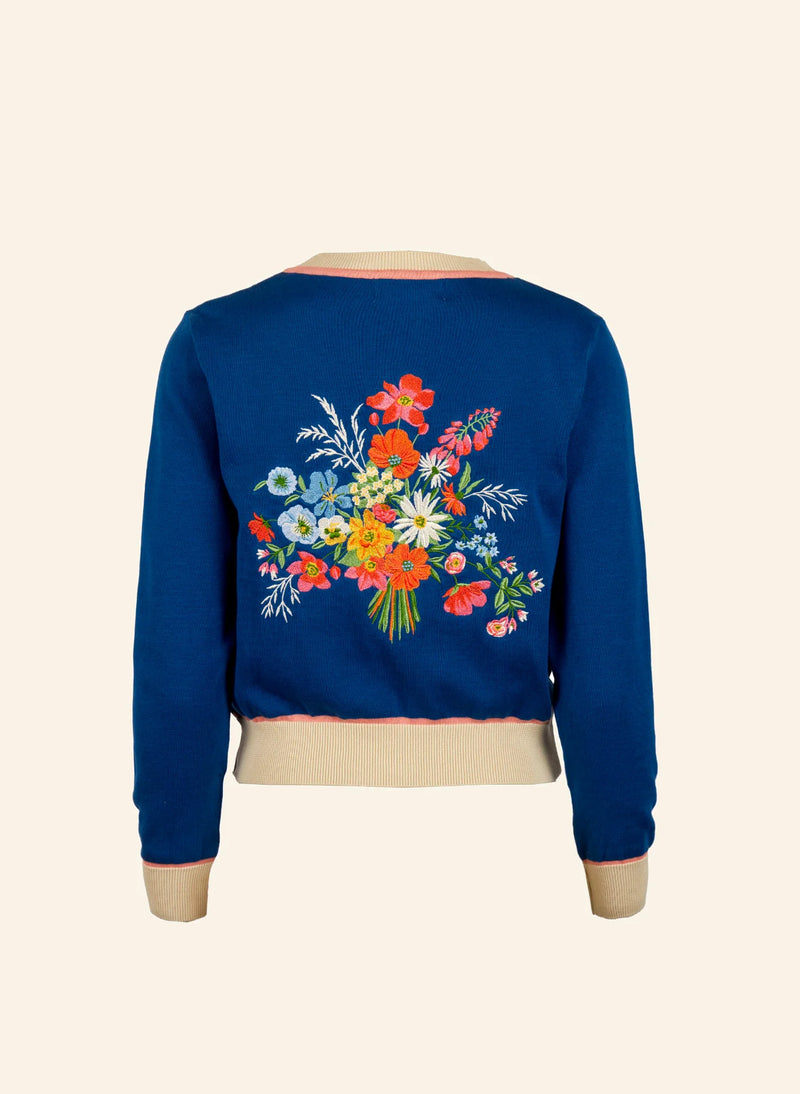 Blue Posies Vera Cardigan by Palava – Modern Millie