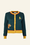 Teal Squirrel Vera Cardigan by Palava