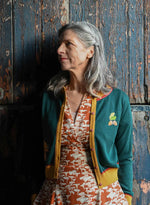 Teal Squirrel Vera Cardigan by Palava