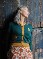 Teal Squirrel Vera Cardigan by Palava