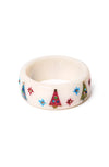 Wide Decked Out Bangle Bracelet by Splendette