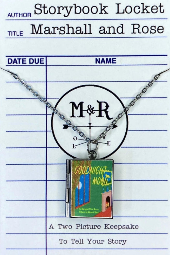 Goodnight Moon Locket Necklace by Marshall and Rose