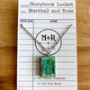 Madeline Book Locket Necklace by Marshall and Rose