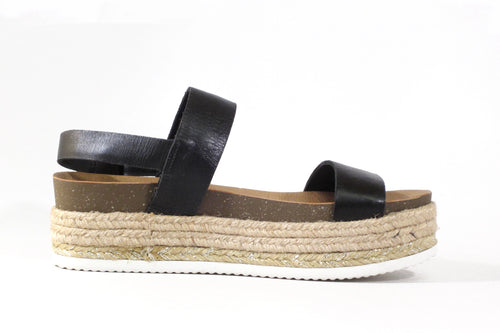 Final Sale Colby Black Platform Sandals