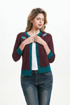 The Beet Goes On Embroidered Leslie Cardigan by Miss Lulo