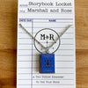 House Ravenclaw Book Locket Necklace by Marshall and Rose