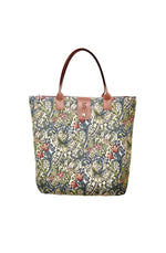 William Morris Golden Lily Folding Tapestry Tote Bag