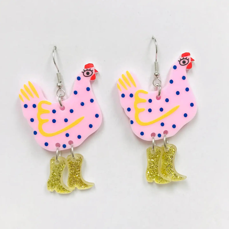 Novelty Acrylic Drop Earrings
