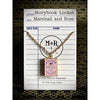 Bridgerton Book Locket Necklace by Marshall and Rose