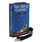 The Great Gatsby Book Cross-body Bag in Blue