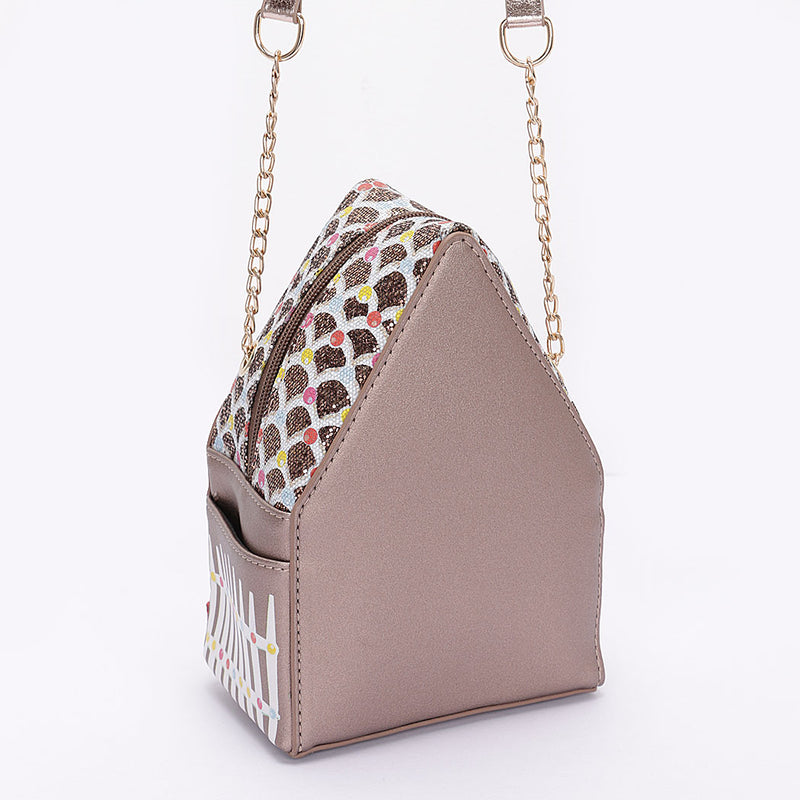 Gingerbread House Cross-Body Bag