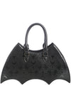 Obscure Chandelier Bat Handbag in Black by Banned