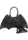 Obscure Chandelier Bat Handbag in Black by Banned