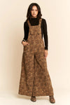 Leopard Twill Jumpsuit