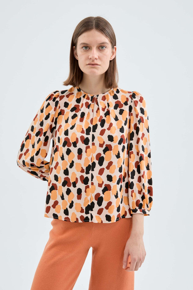 Abstract Dot Top in Neutrals by Compania Fantastica