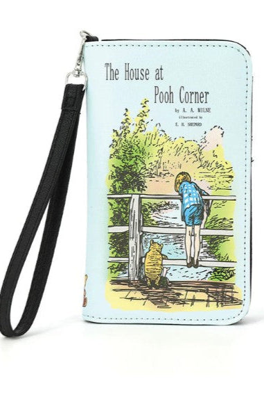 Blue The House at Pooh Corner Book Wallet