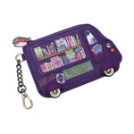 Travelling Library Truck Coin Purse by Vendula London