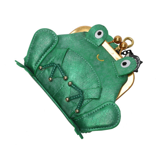 The Witches Pantry Toad Kiss Lock Coin Purse by Vendula London