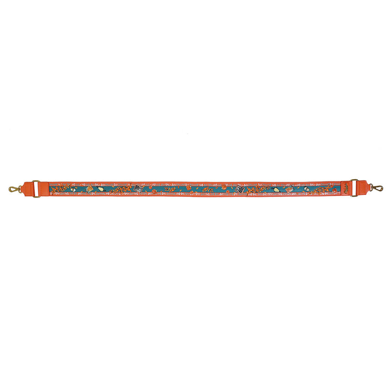 Sugar and Spice Coffee Shop Shoulder Guitar Strap by Vendula London
