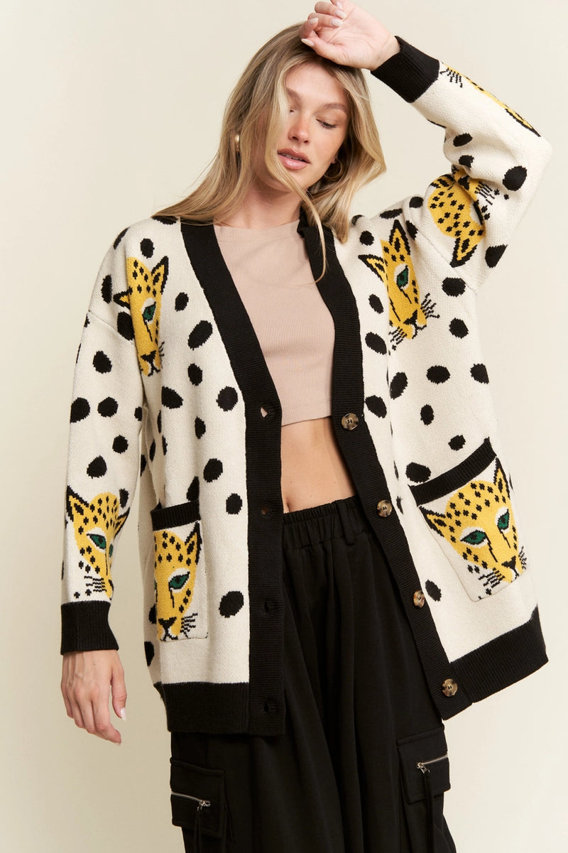 Cheetalicious Cardigan