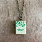 Wuthering Heights Book Locket Necklace by Marshall and Rose